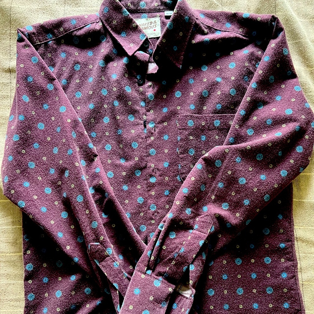 Naked & Famous Button Up Shirt